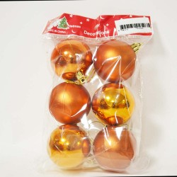 ORCA N2-5006AB YILBAŞI TOPU 5CM 6LI PK BAKIR