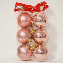 ORCA N2-6006AB YILBAŞI TOPU 6CM 6LI PK BAKIR