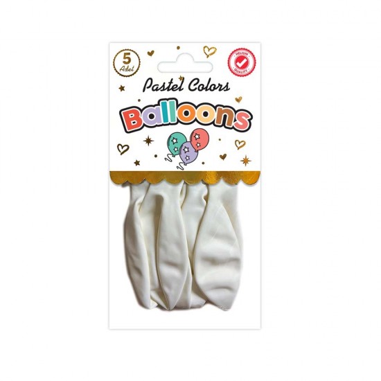 SÜSCÜ HASAN BALON PASTEL LATTE 10LU PAKET