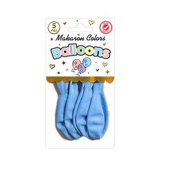 SÜSCÜ HASAN BALON MAKARON MAVİ 10 LU PAKET