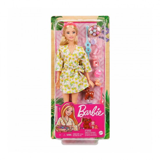 MATTEL HKT90 BARBIENİN SPA GÜNÜ BEBEKLERİ SARIŞIN