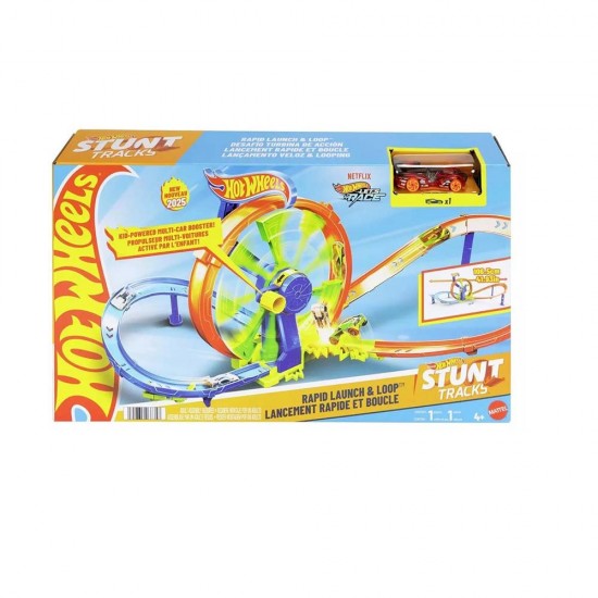 MATTEL JBX65 HW HIZLI FIRLATMA VE DONGU PARKURU 3