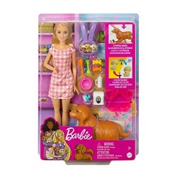 MATTEL HCK75 BARBİE VE YENI DOĞAN KÖPEKLER OYUN SETİ