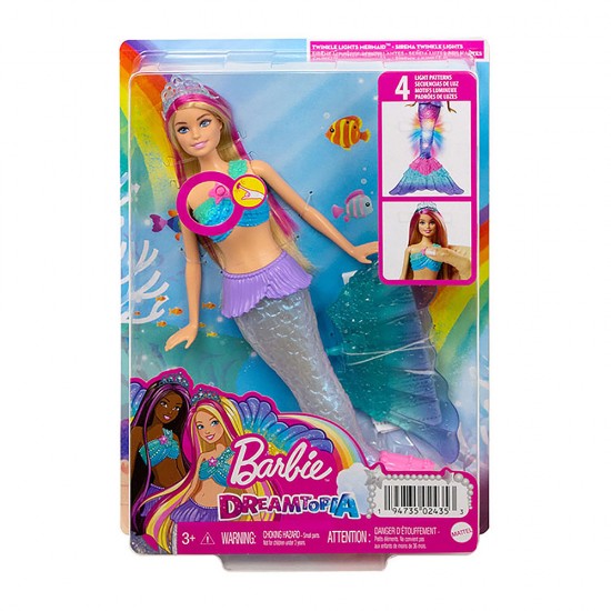 MATTEL HDJ36 BARBİE DREAMTOPIA ISILTILI DENIZ KIZI