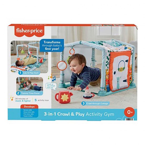 MATTEL HJK45 FP 3 Ü 1 ARADA SEVİMLİ KULÜBE JİMNASTİK