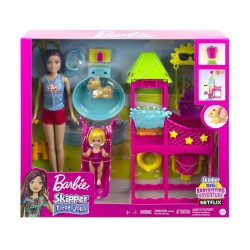 MATTEL HKD80 BARBİE SKIPPERIN SU PARKI EĞLENCESİ