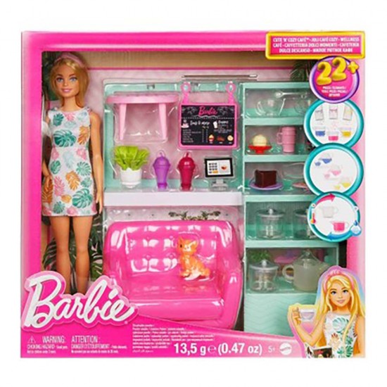 MATTEL HKT94 BARBİE ÇAY SAATİ OYUN SETİ