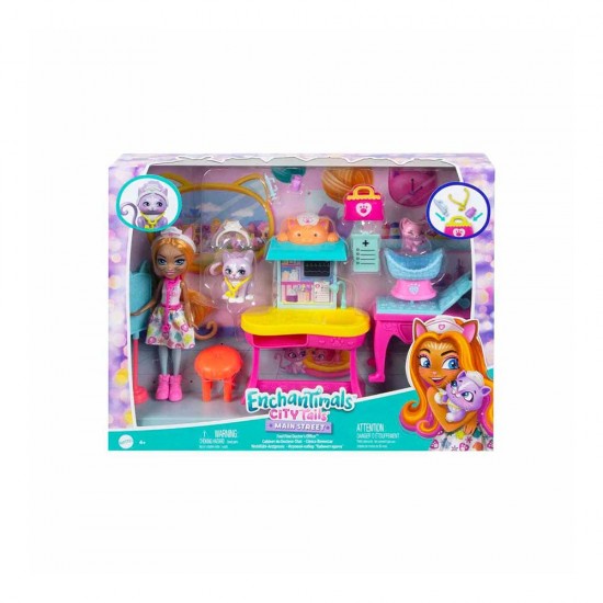 MATTEL HLH22 ENCHANTIMALS KLINIK OYUN SETI 5