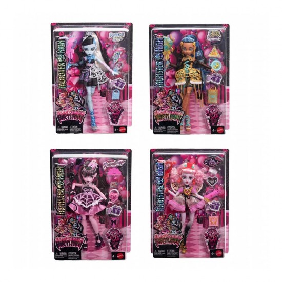 MATTEL  JBG73 MONSTER HİGH HAVALI DOĞUM GÜNÜ SERİSİ