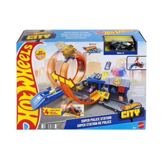 MATTEL  JBM71 HW POLİS İSTASYONU OYUN SETİ 2