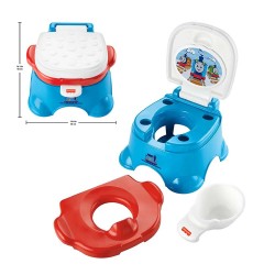 MATTEL MATE-HLV82  T&amp;F 3 IN 1 TUVALET SESLI MÜZİKLİ