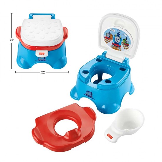 MATTEL MATE-HLV82  T&amp;F 3 IN 1 TUVALET SESLI MÜZİKLİ