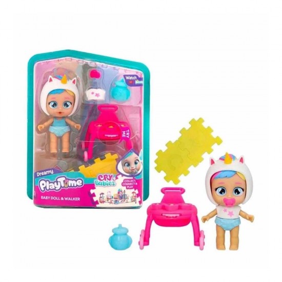 GIOCHI CRY 923218 BABİES PLAY TİME MİNİ BEBEK VE YÜRÜTEÇ