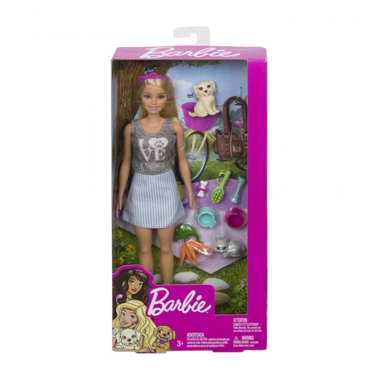 MATTEL FPR48 BARBİE VE SEVİMLİ HAYVAN ARKADAŞLARI