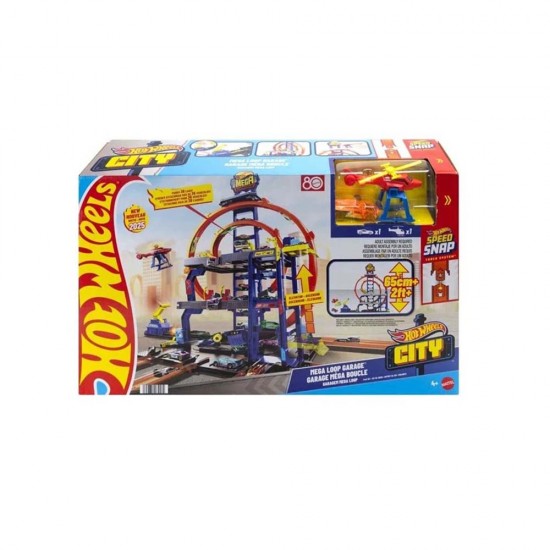 MATTEL  JBM74 HOT WHEELS MEGA LOOP GARAJ