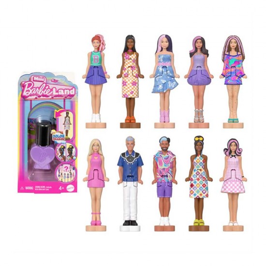 MATTEL JCP97 BARBİE MİNİ BARBİELAND FARHİONİSTAS BEBEKLER CDU