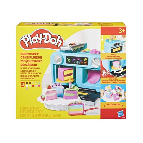 HASBRO G0497 PLAYDOH SÜPER SLİCE CAKE