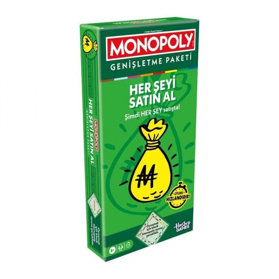 HASBRO G0720 MONOPOLY HER ŞEYİ AL GENİŞLETME PAKETİ