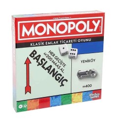 HASBRO  GAMING MONOPOLY KLASİK YENİ G0009