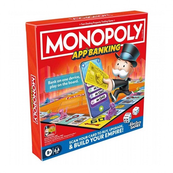 HASBRO G1424 GAMİNG MONOPOLY APP BANKİNG