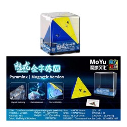 BAŞEL MF8845 MOYU MEILONG PYRAMID MAGNETIC CUBE PLASTIC BOX