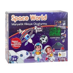 SAMATLI 83918 SPACE WORLD MANYETİK HİKAYE OLUŞTURMA