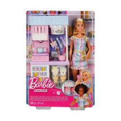 MATTEL HCN46 BARBİE DONDURMA DUKKANI OYUN SETI 6