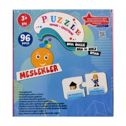 BECERİ PUZZLE MESLEKLER  3 YAŞ+