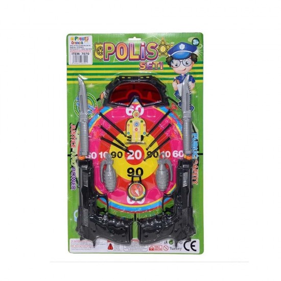 PRESTİJ FAB 7070 KARETALI EL BOMBASI POLİS SETİ