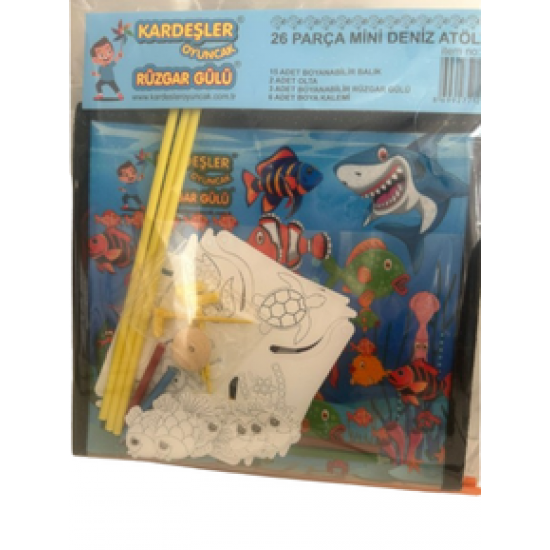 KARDEŞLER 82282 BALIK YAKALAMA OYUNU MİNİ DENİZ ATÖLYESİ