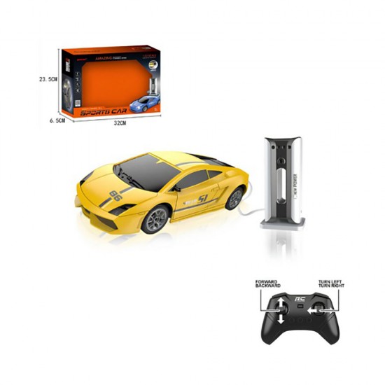 MEGA LOC6850A U.KUMANDALI SPORTS CAR SİYAH SARI