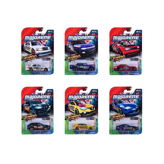 SİMBA MAJORETTE GRAFFİTİ PREMİUM ARABALAR 6 ASORTİ 8504100002