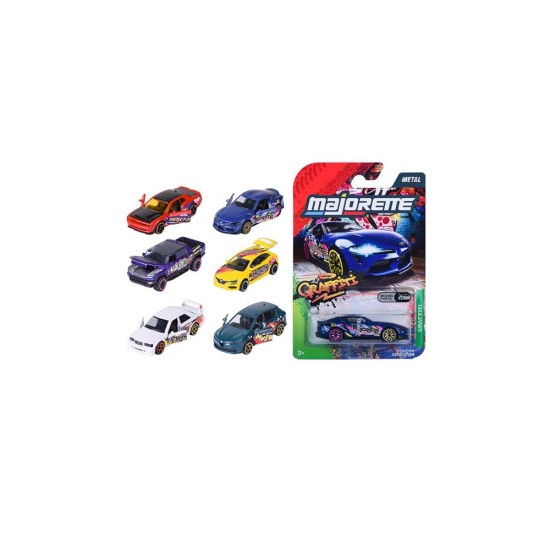 SİMBA MAJORETTE GRAFFİTİ PREMİUM ARABALAR 6 ASORTİ 8504100002