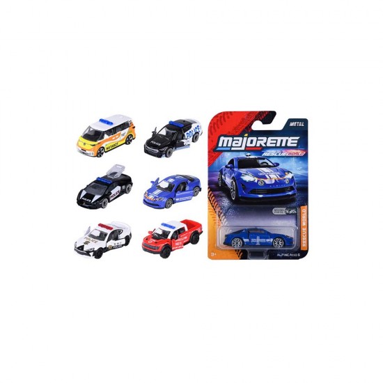 SİMBA MAJORETTE KURTARMA DÜNYASI PREMİUM ARABALAR 6 ASORTİ 8503100001