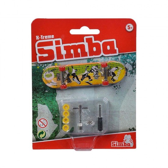 SİMBA 103306083 FINGER SKATEBOARD 6-ASS