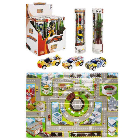 SUNMAN 4545 ARABA SET GRAFITTI KARMA 12PRÇ