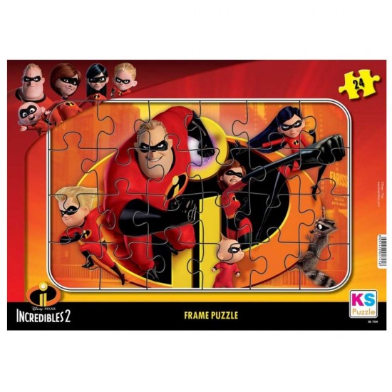 ONUR INC704 FRAME PUZZLE 24 PRÇ INCREDIBLE