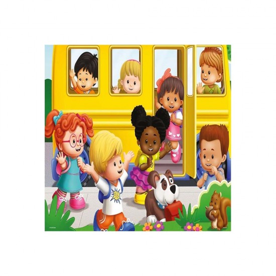 ONUR LP 714 PUZZLE 100 PRÇ FISHER PRICE  LITTLE PEOPLE