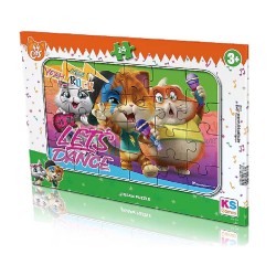 ONUR CAT704 FRAME PUZZLE 24 PRÇ 44 CAT