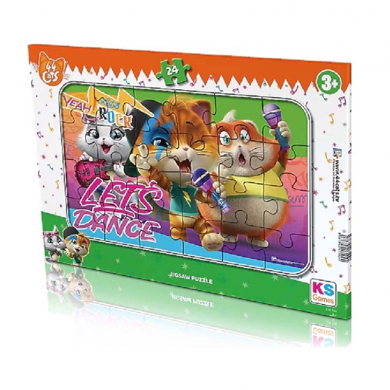 ONUR CAT704 FRAME PUZZLE 24 PRÇ 44 CAT