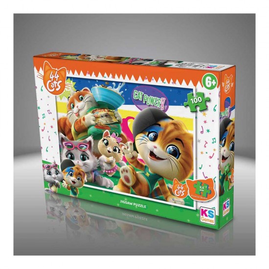 ONUR CAT714 PUZZLE 100 PRÇ 44 CATS