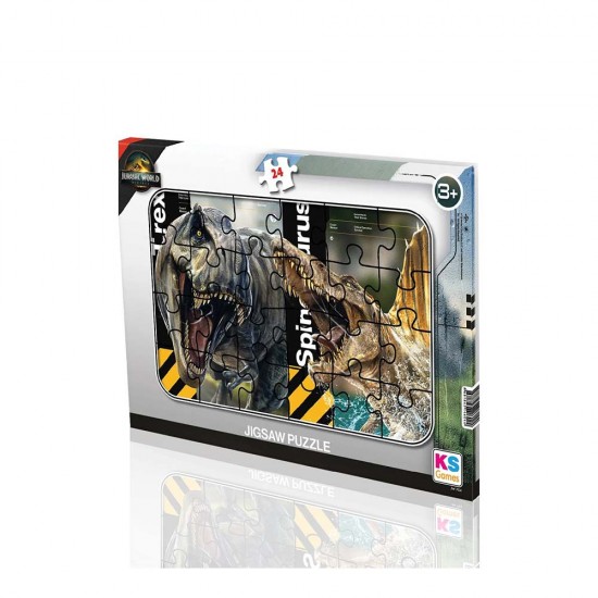 ONUR JW704 FRAME PUZZLE 24 PRÇ JURASSIC WORLD