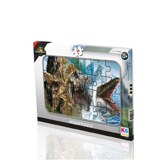 ONUR JW704-1 FRAME PUZZLE 24 PRÇ JURASSIC WORLD