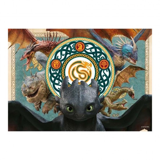 ONUR HD709 PUZZLE 50 PRÇ HOW TO TRAIN YOUR DRAGO