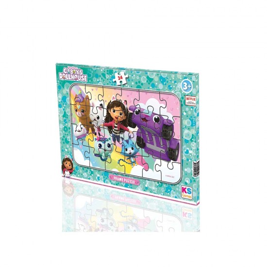 ONUR GB704-1 FRAME PUZZLE 24 PRÇ GABBYS DOLLHOUSE