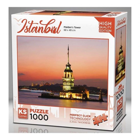 ONUR 20729 PUZZLE 1000 PRÇ KIZ KUL.GÜN BATIMI
