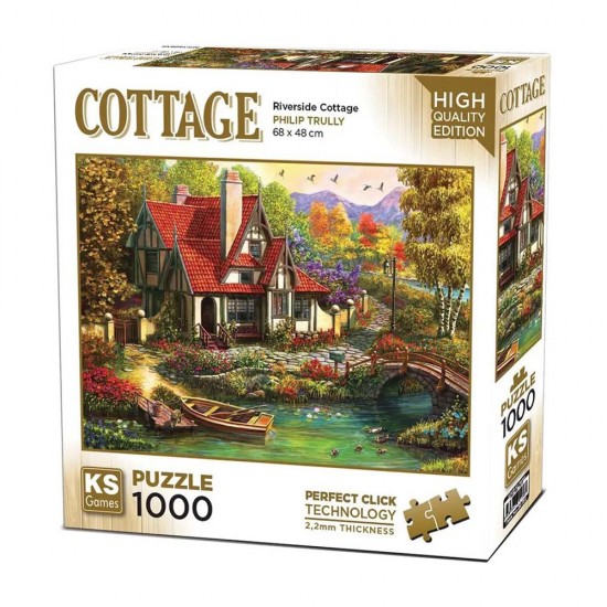 ONUR 20736 PUZZLE 1000 PRÇ RİVERSİDE COTTAGE