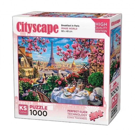 ONUR 20792 PUZZLE 1000 PRÇ BREAKFAST IN PARIS