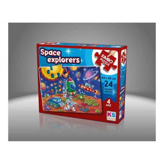 ONUR 31011 PUZZLE 24 PRÇ SPACE EXPLORERS JUMBO