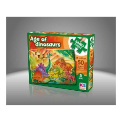 ONUR 31012 PUZZLE 50 PRÇ THE AGE OF DİNOSAURS JUMBO
